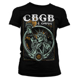Billede af CBGB, CBGB: Statue of Underground Rock T-Shirt (Kvinder)