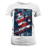 Billede af James Dean, James Dean: Washed Poster T-Shirt 