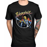 Billede af Jimi Hendrix Script Circle T-shirt