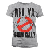 Billede af Ghostbusters, Ghostbusters: Who Ya Gonna Call? T-shirt (Kvinder)