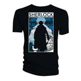 Billede af Sherlock Silhouette City T-shirt til kvinder