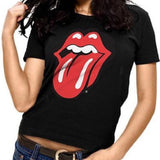 Rolling stones tee med klassisk logo