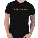 Billede af Violent Femmes Salmon Pink Vintage Logo T-shirt