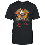 Billede af Queen Classic Crest T-shirt sort