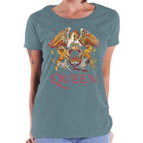 Tee fra Queen med klassisk våbenskjold