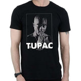 Billede af Tupac Praying T-shirt Sort