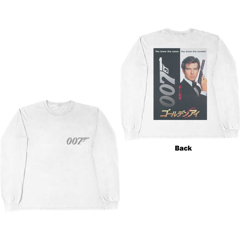 James Bond 007: Goldeneye Japanese Poster Long Sleeve – officielt merchandise