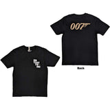 James Bond 007: No Time To Die & Logo T-shirt – officielt merchandise