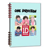 One Direction: 5-Head Shots Notesbog A5