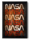 NASA Worm Logo Distressed Posters fra NASA