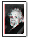 Enstein Anaglyph Photo Poster Posters fra Albert Einstein