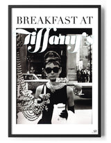 Breakfast At Tiffany's Poster Posters fra Audrey Hepburn