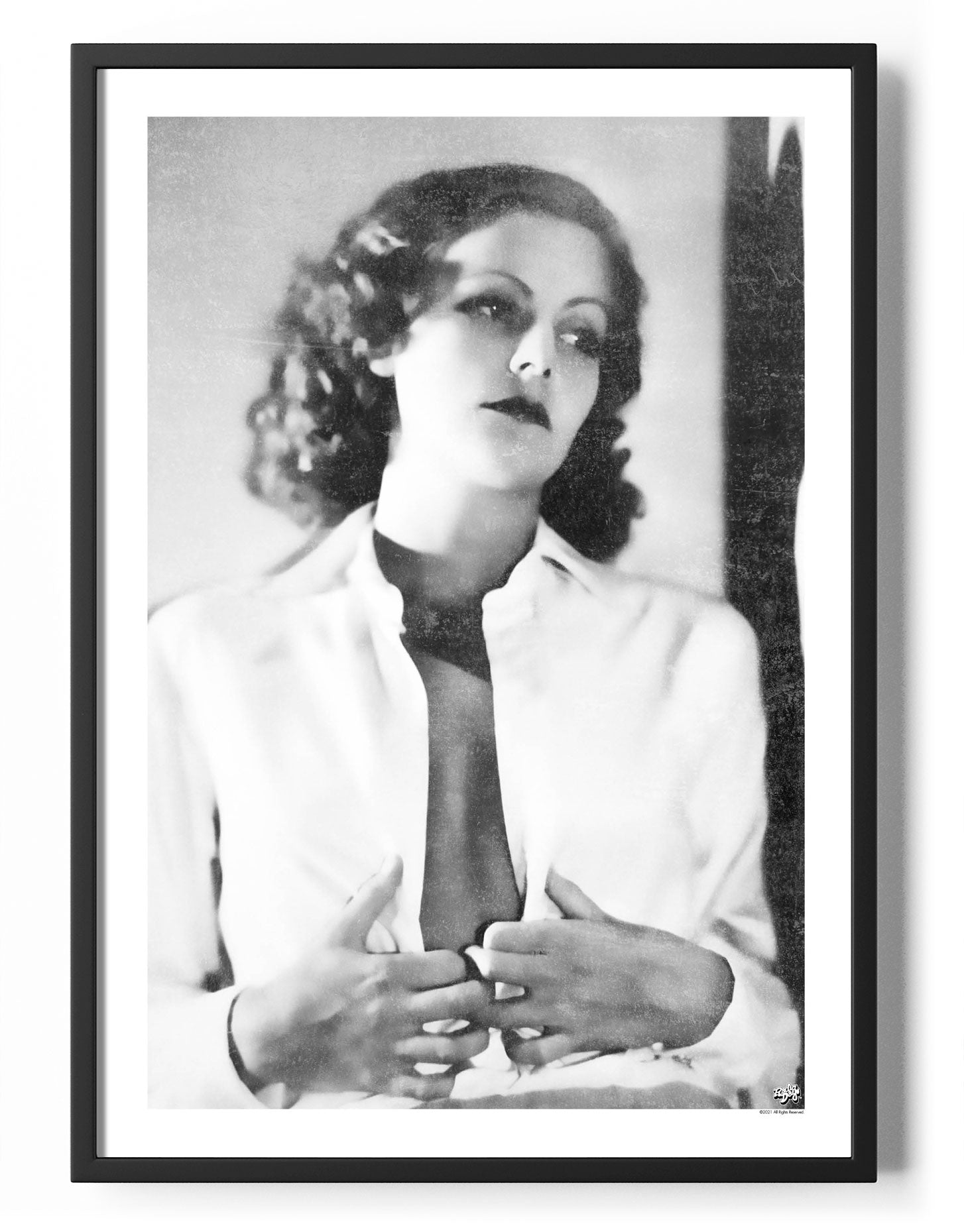 Greta Garbo Vintage Photo Poster Posters fra Greta Garbo