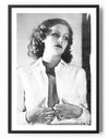 Greta Garbo Vintage Photo Poster Posters fra Greta Garbo