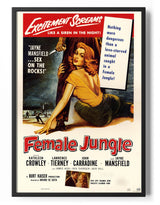 Kvinder Jungle Movie Poster Posters fra Jayne Mansfield
