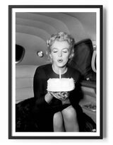 Happy Birthday Poster Posters fra Marilyn Monroe