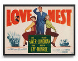 Love Nest Movie Poster Posters fra Marilyn Monroe