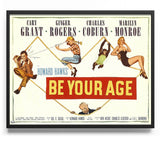 Be Your Age Movie Poster Posters fra Marilyn Monroe