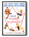 Monkey Business Movie Poster Posters fra Marilyn Monroe