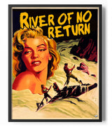 River Of No Return Movie Poster Posters fra Marilyn Monroe