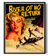 River Of No Return Movie Poster Posters fra Marilyn Monroe