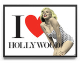 I Love Hollywood Poster Posters fra Marilyn Monroe