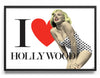 I Love Hollywood Poster Posters fra Marilyn Monroe