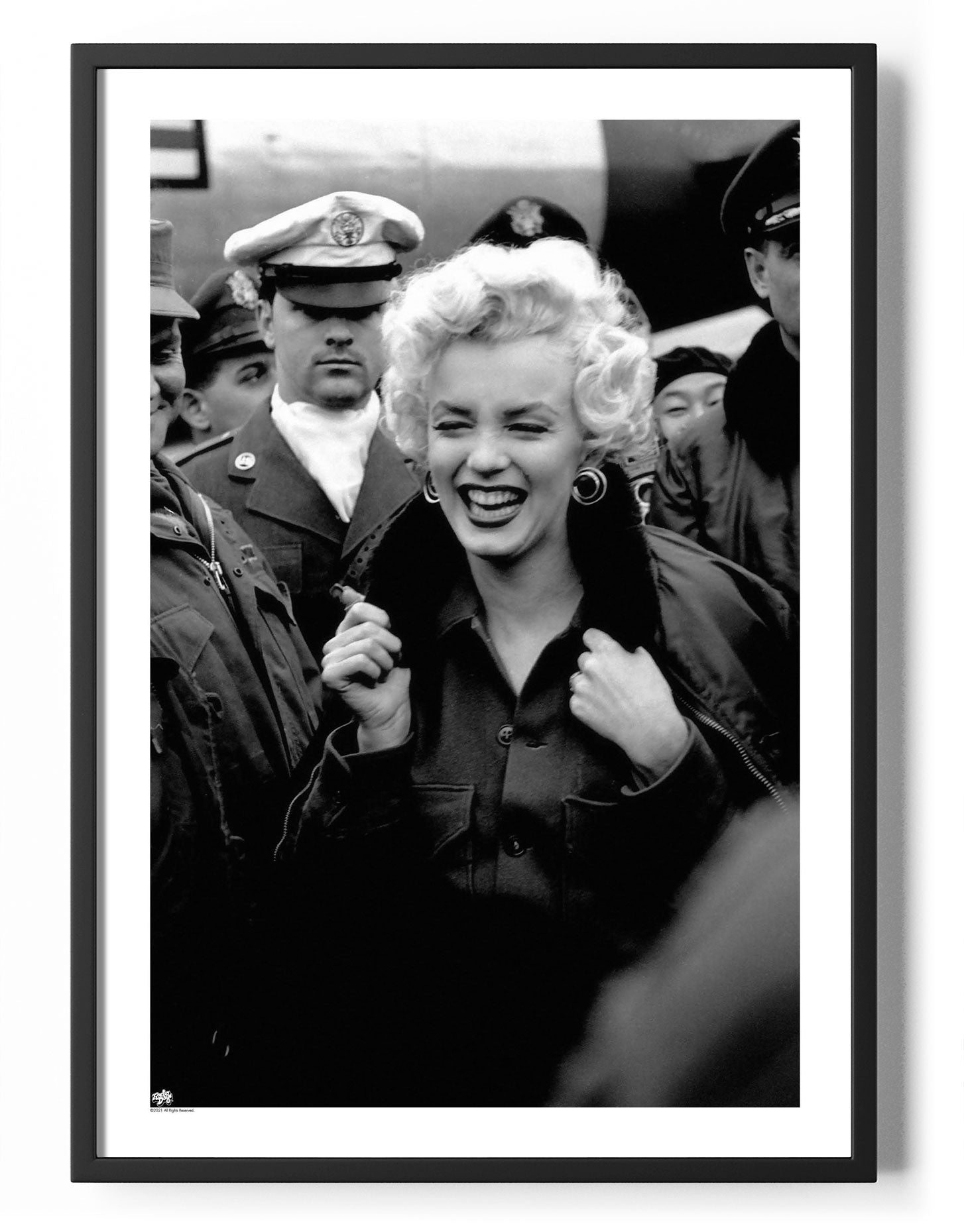 Smile In The Crowd Poster Posters fra Marilyn Monroe