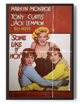 Some Like It Hot Vintage poster Posters fra Marilyn Monroe