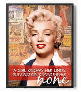 No Limits Poster Posters fra Marilyn Monroe