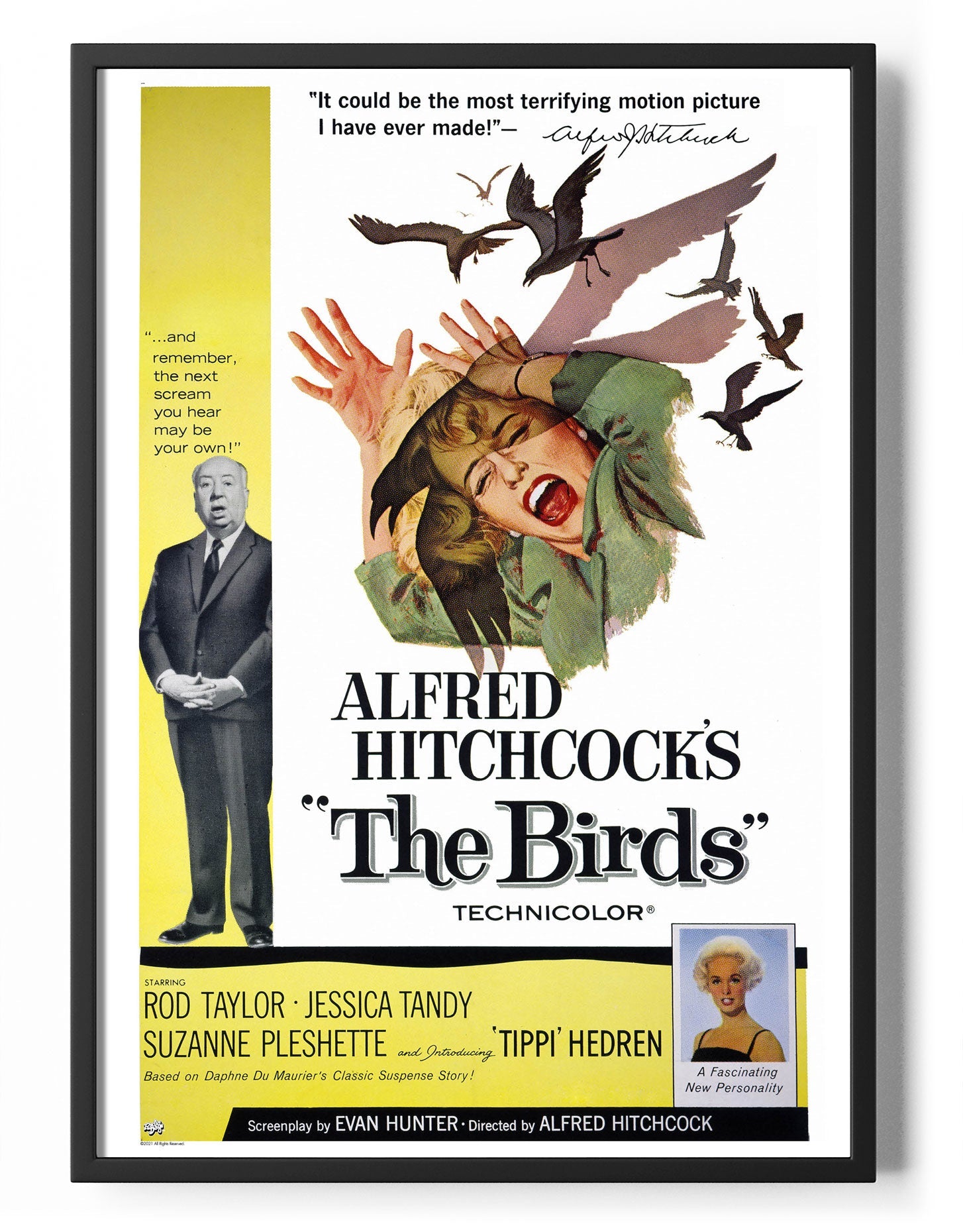 The Birds Movie Poster Posters fra Posters