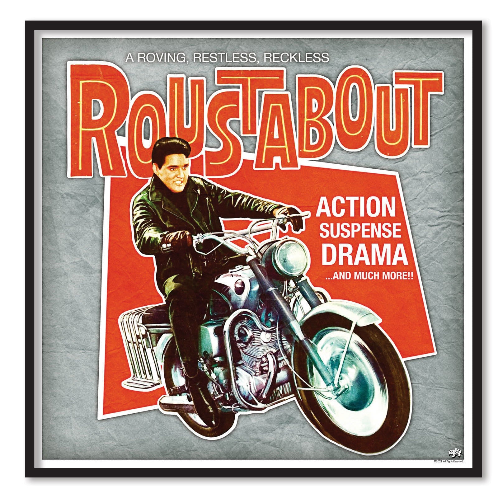 Roustabout Movie Poster Posters fra Elvis Presley