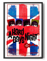 A Hard Days Night Union Jack Poster Posters fra The Beatles