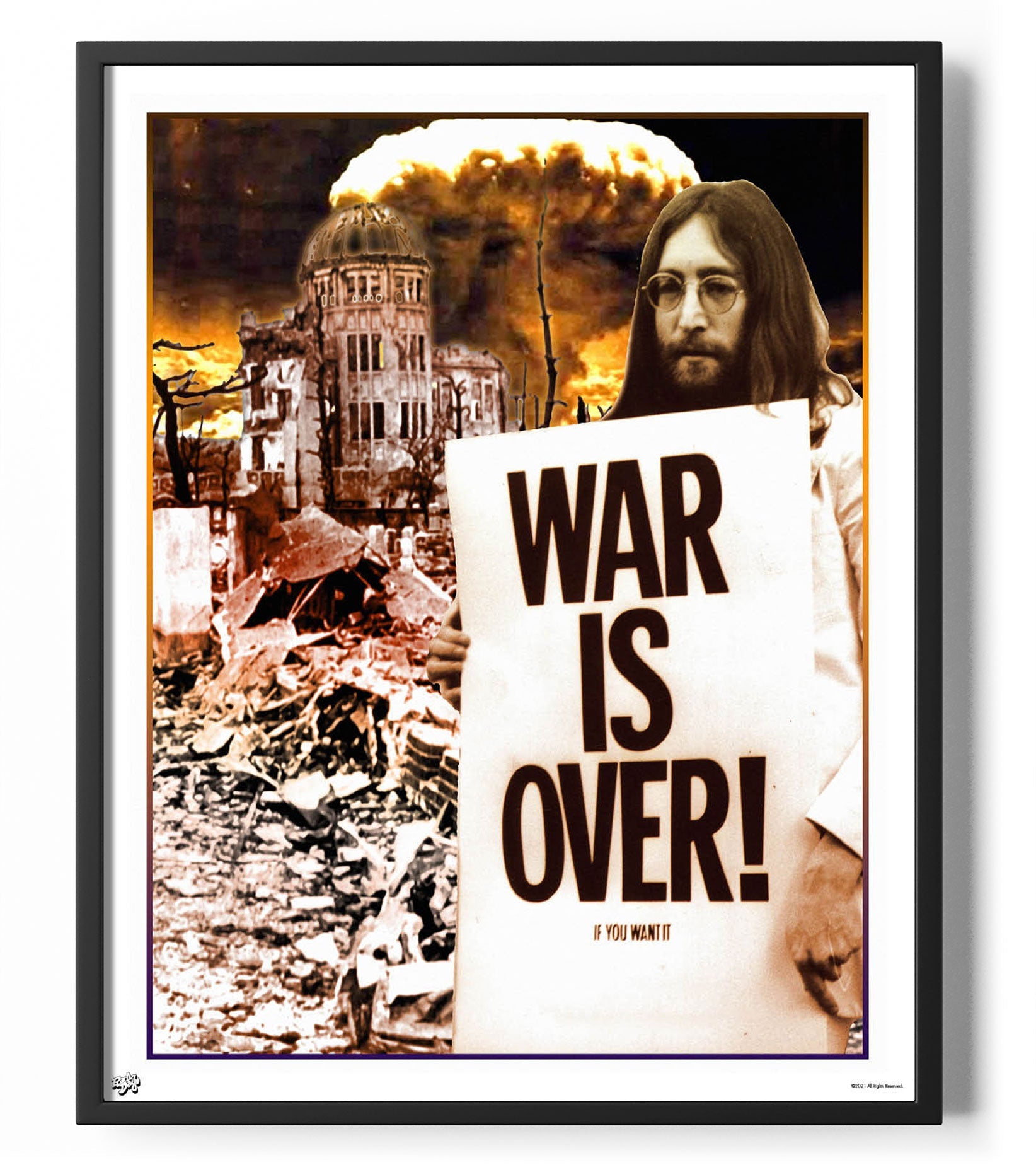 War Is Over Poster Posters fra John Lennon
