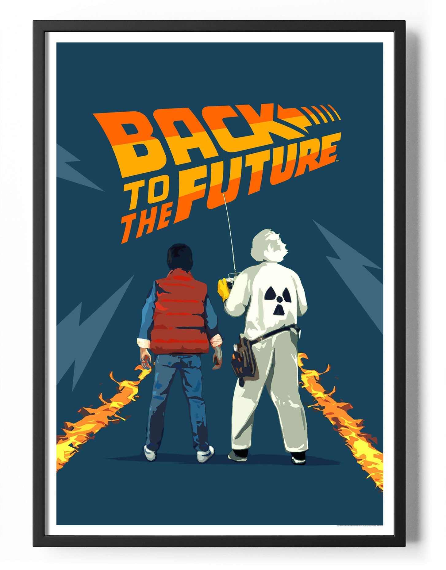 Back To The Future Cartoon Poster Posters fra Back to the Future