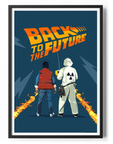 Back To The Future Cartoon Poster Posters fra Back to the Future