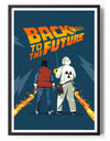 Back To The Future Cartoon Poster Posters fra Back to the Future