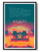 Back To The Future Farveful Poster Posters fra Back to the Future