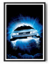Flying DeLorean Poster Posters fra Back to the Future