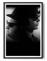 The Blues Brothers BW Photo Poster Posters fra The Blues Brothers