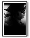The Blues Brothers BW Photo Poster Posters fra The Blues Brothers