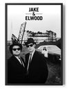 Jake & Elwood Poster Posters fra The Blues Brothers