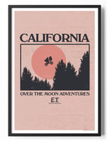 Over The Moon Adventures Poster Posters fra E.T. - The Extra Terrestrial