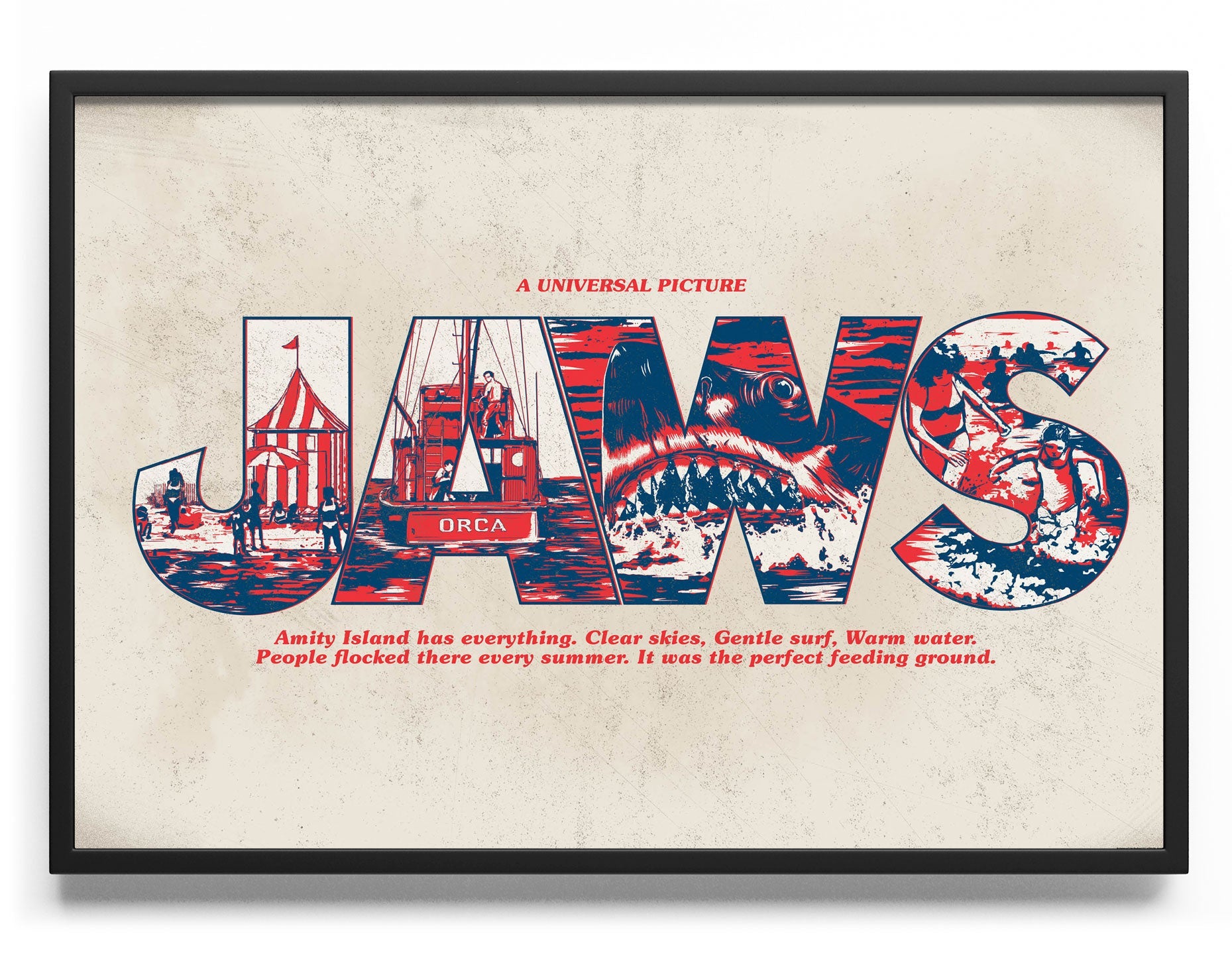 Jaws - A Universal Picture Poster Posters fra Jaws
