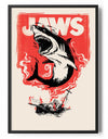 Jaws In Smoke Poster Posters fra Jaws