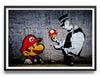 Banksy Mushroom Poster Posters fra Banksy