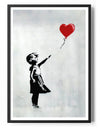 Banksy - Love Balloon Girl Poster Posters fra Banksy