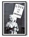 Love Is The Answer Poster Posters fra Posters