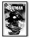 Batman Retro B/W Poster Posters fra Batman