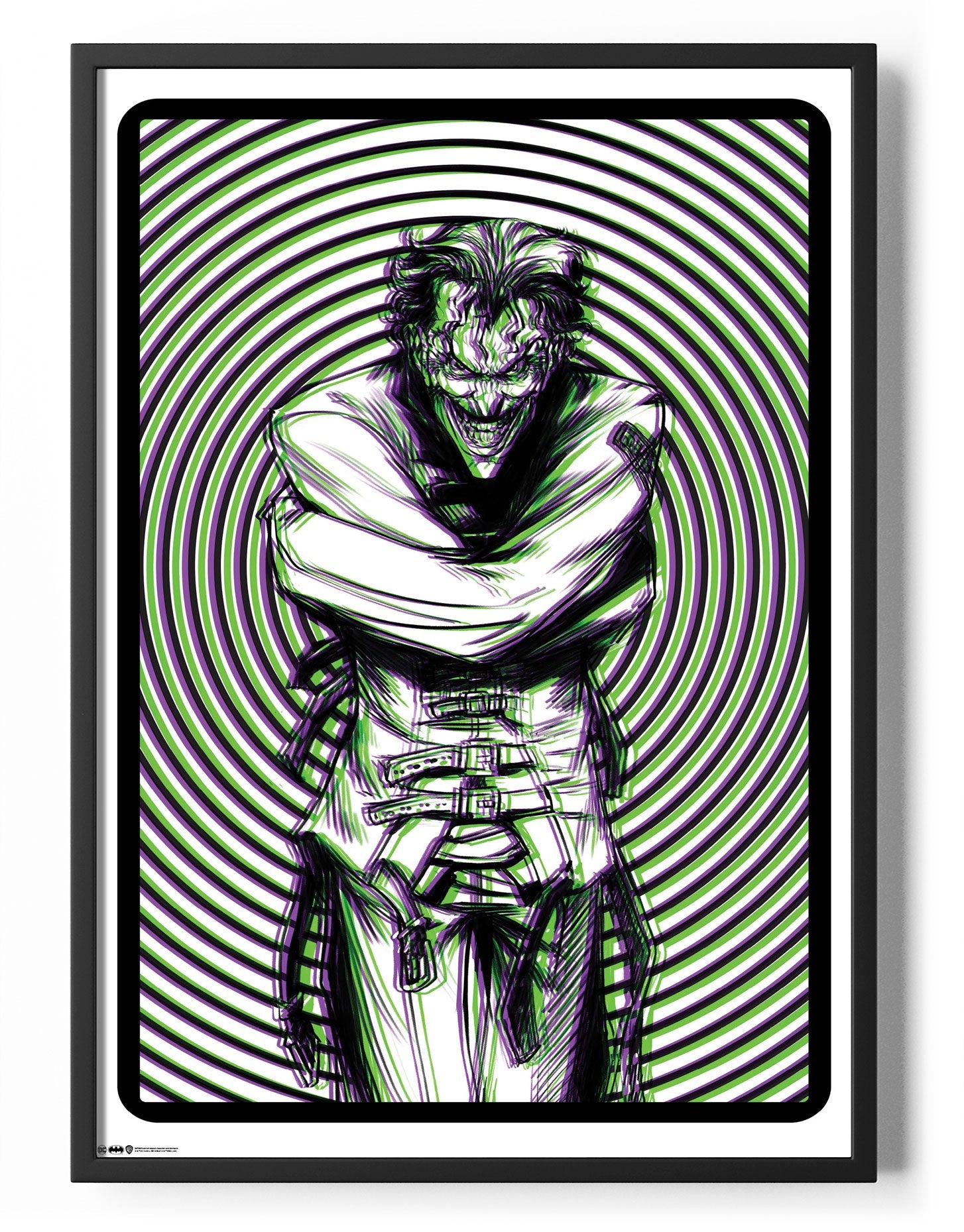 The Joker Analglyph Poster Posters fra Posters